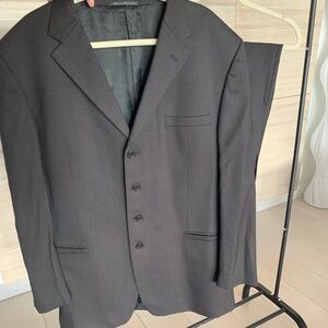 Versace Suit Men Rochester Big and Tall Two Piece Pants Classic V2 Size 56